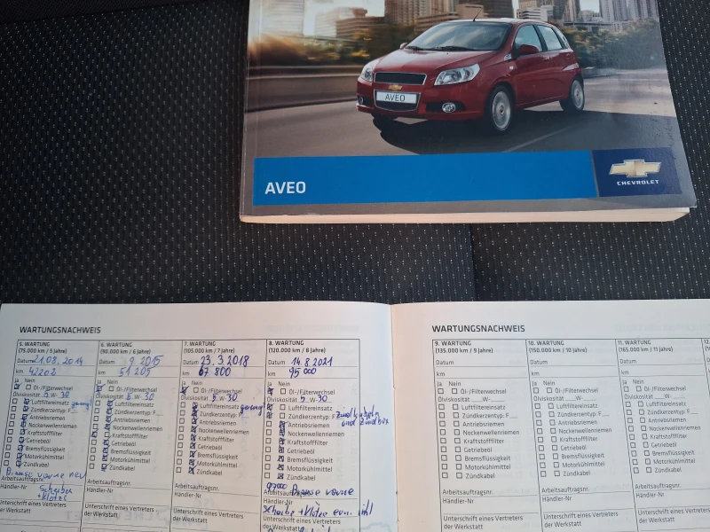 Chevrolet Aveo 1.2i, снимка 16 - Автомобили и джипове - 48641202