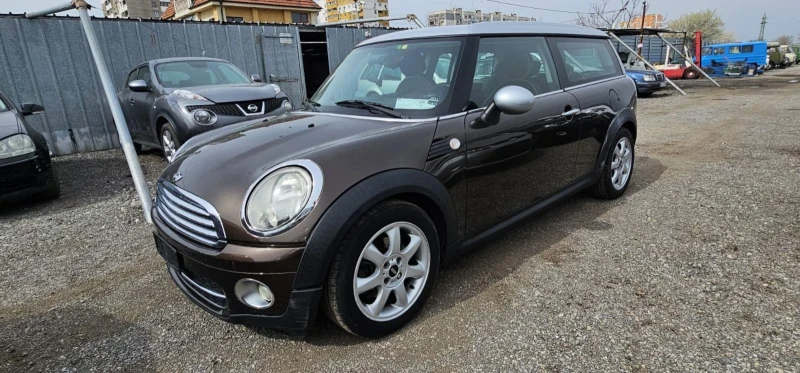 Mini Clubman 1.6 d Автомат ITALIA , снимка 1 - Автомобили и джипове - 49620868