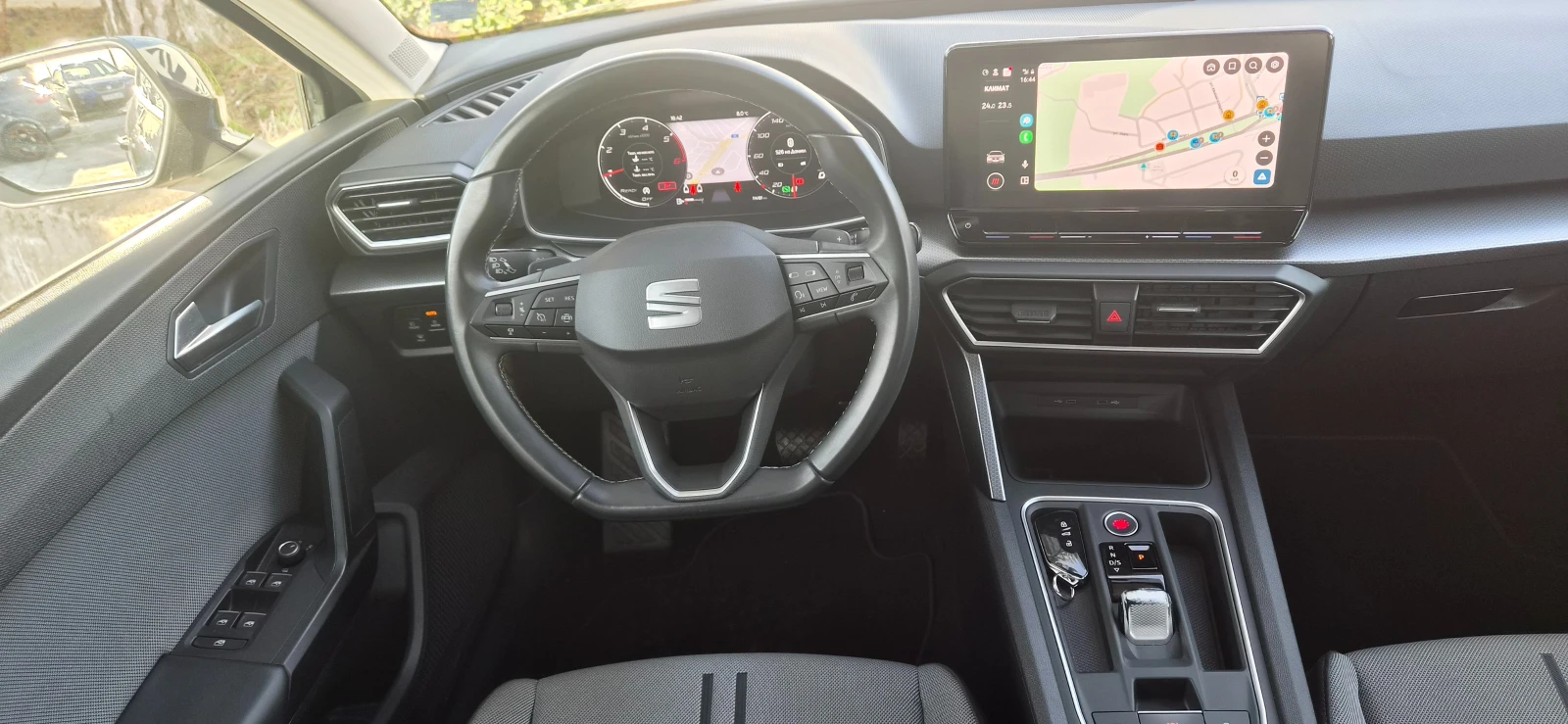 Seat Leon 2.0 TDI 7 DSG LED DIGITAL 150 к.с. 114 000км., снимка 11 - Автомобили и джипове - 53780659