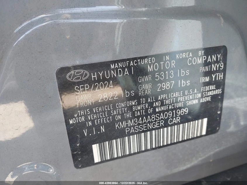 Hyundai Ioniq 6 SEL RWD, снимка 9 - Автомобили и джипове - 54315642