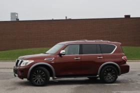 Nissan Armada 5.6 V8 AWD* PLATINUM* 360 КАМЕРИ* КРАЙНА ЦЕНА* , снимка 3