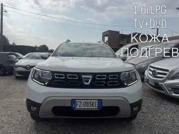 Dacia Duster 1.6i LPG 114hp* КОЖА* ПОДГРЕВ* TV+ DVD* LED* NAVI*