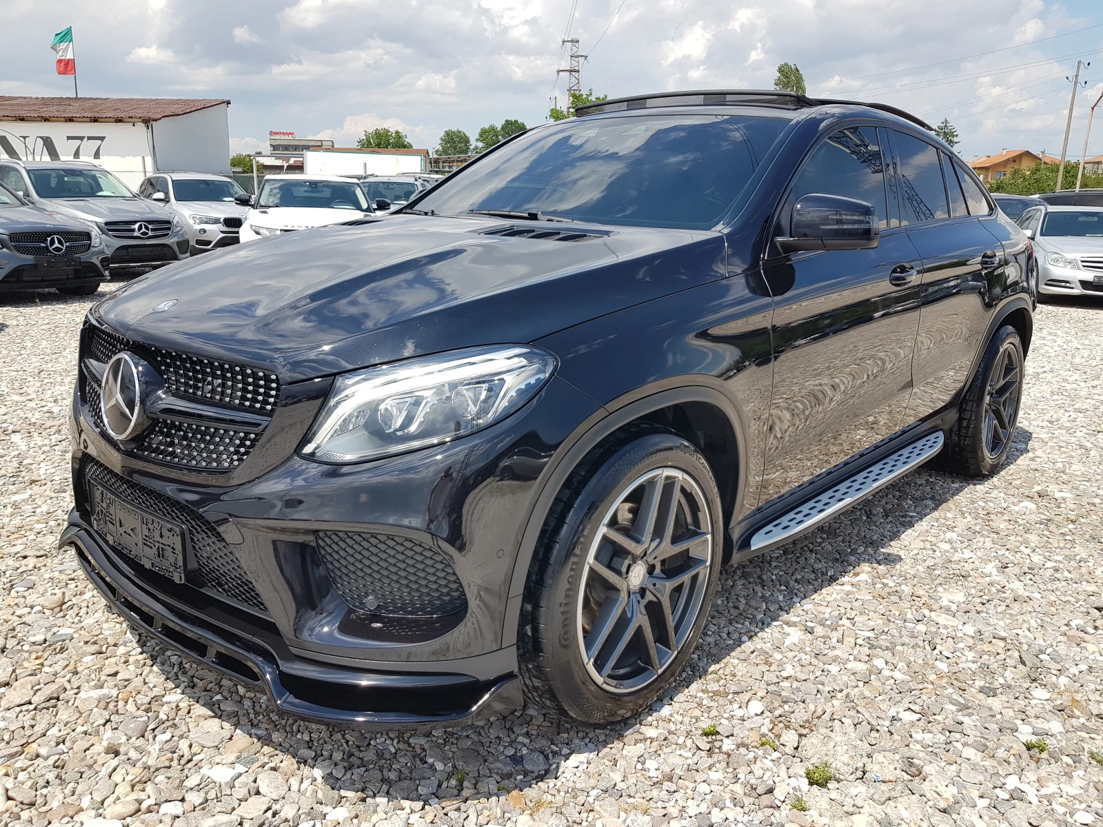 Mercedes-Benz GLE 350 D 4matic AMG КУПЕ/ПАНОРАМА/ОБДУХВАНЕ/ДИСТРОНИК