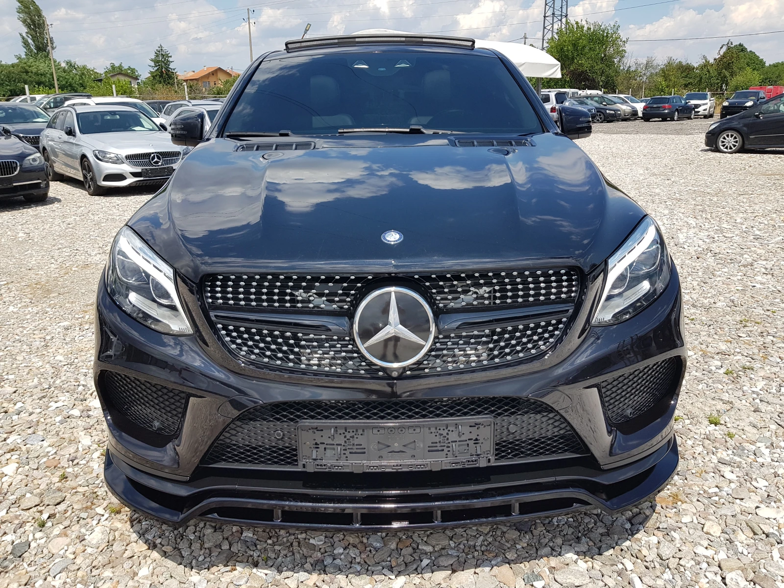 Mercedes-Benz GLE 350 D 4matic AMG КУПЕ/ПАНОРАМА/ОБДУХВАНЕ/ДИСТРОНИК, снимка 2 - Автомобили и джипове - 55154283
