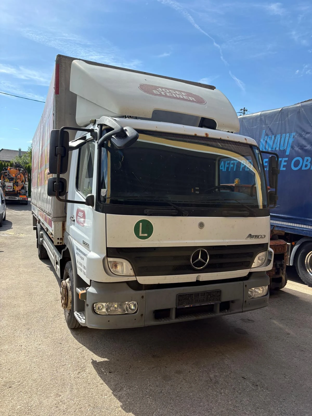 Mercedes-Benz Atego 1223L На ресори
