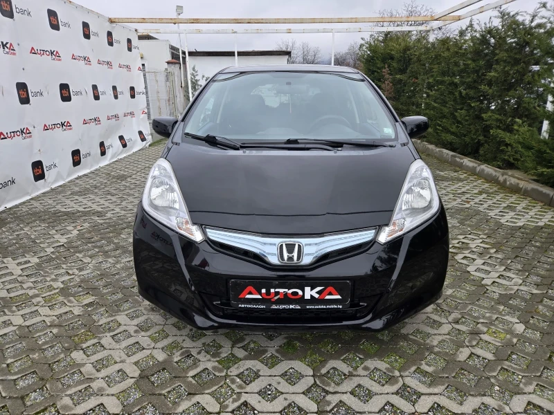Honda Jazz 1.3i-88кс= ХИБРИД= АВТОМАТ= КЛИМАТРОНИК= NAVI, снимка 1 - Автомобили и джипове - 53297536
