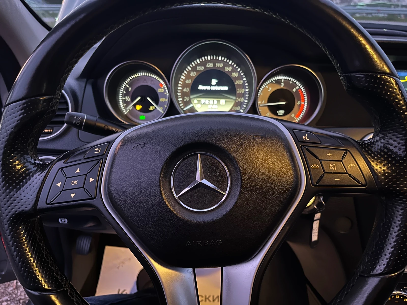 Mercedes-Benz C 220 2.2CDI-170-AMG-NAVI-FEIS-ITALIA | Mobile.bg   15