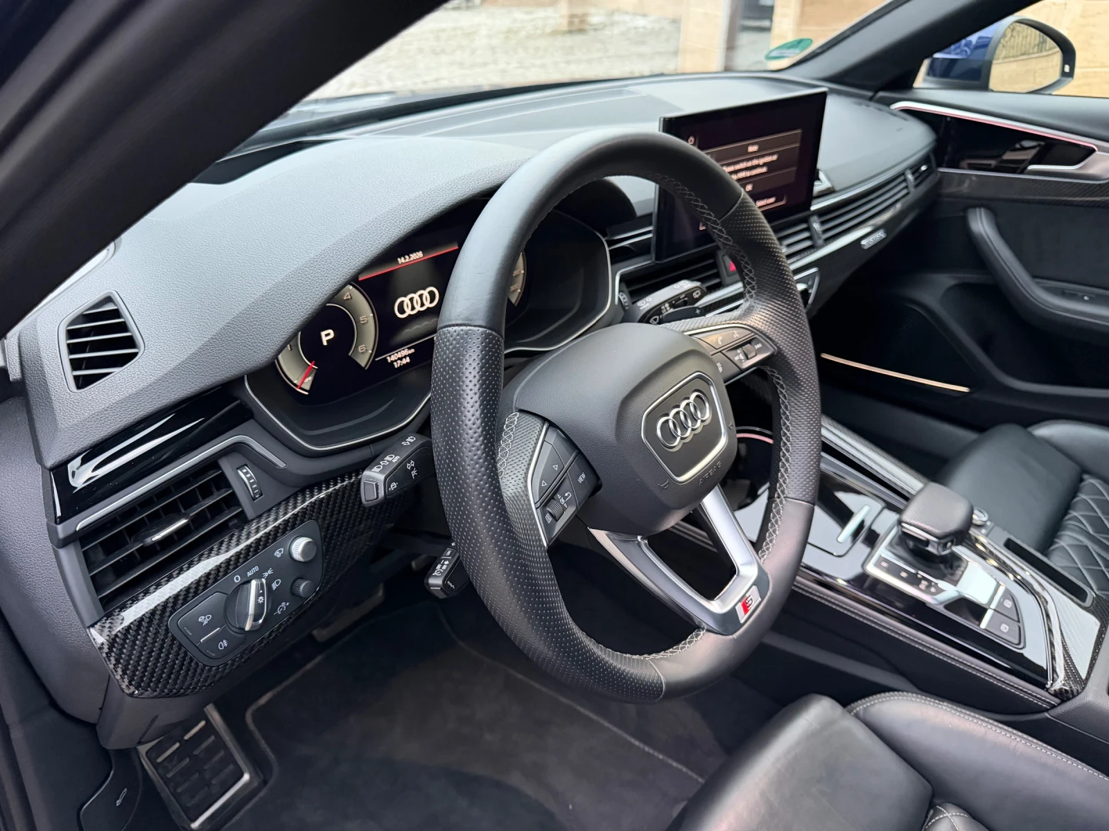 Audi A4 S-Line HUD Carbon RS Interior Panorama  | Mobile.bg � ����������� 11