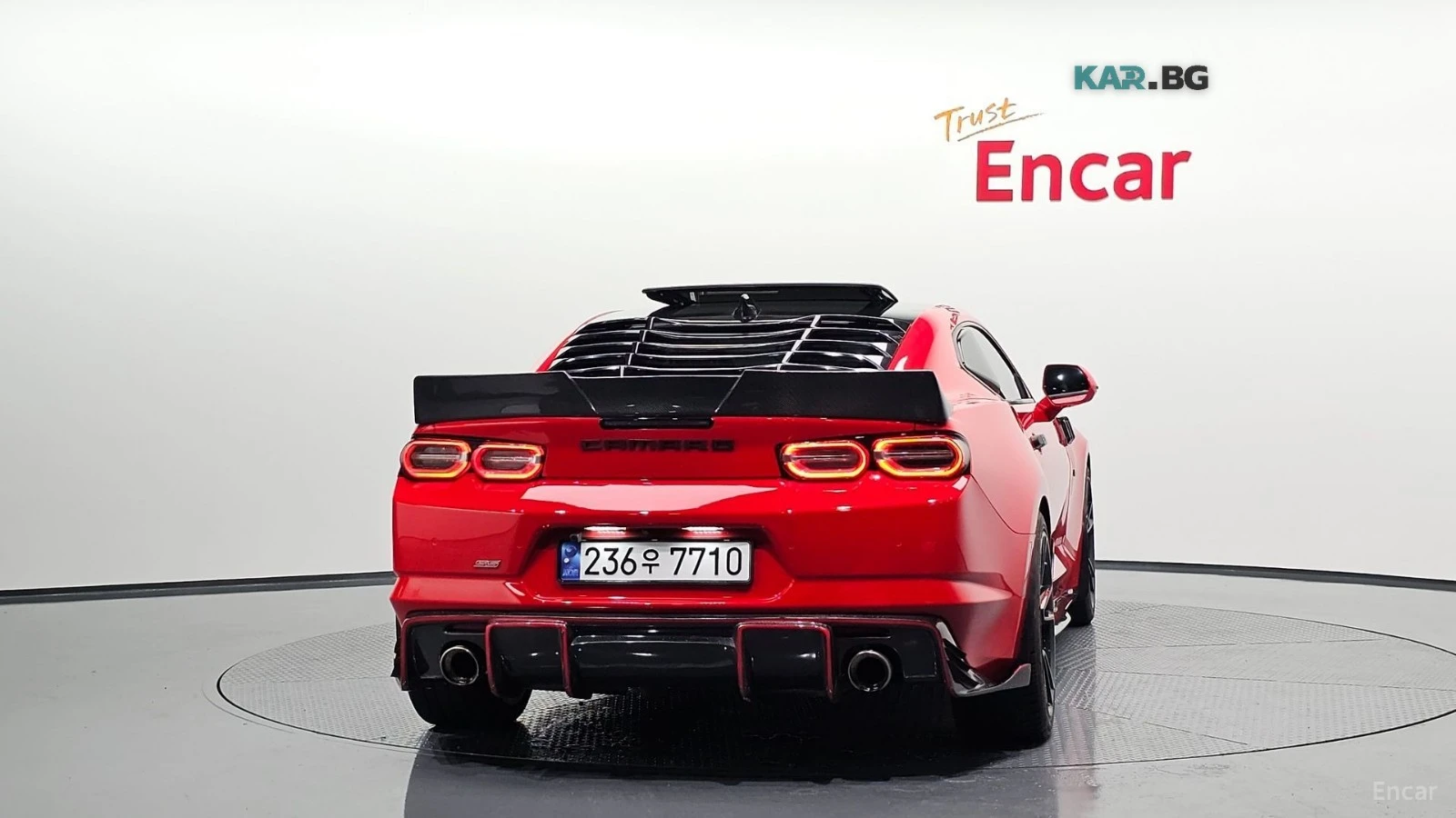 Chevrolet Camaro SS* 6.2* V8* BOSE* ПОДГРЕВ* ОБДУХВАНЕ* ХЕДЪП* , снимка 4 - Автомобили и джипове - 55749505
