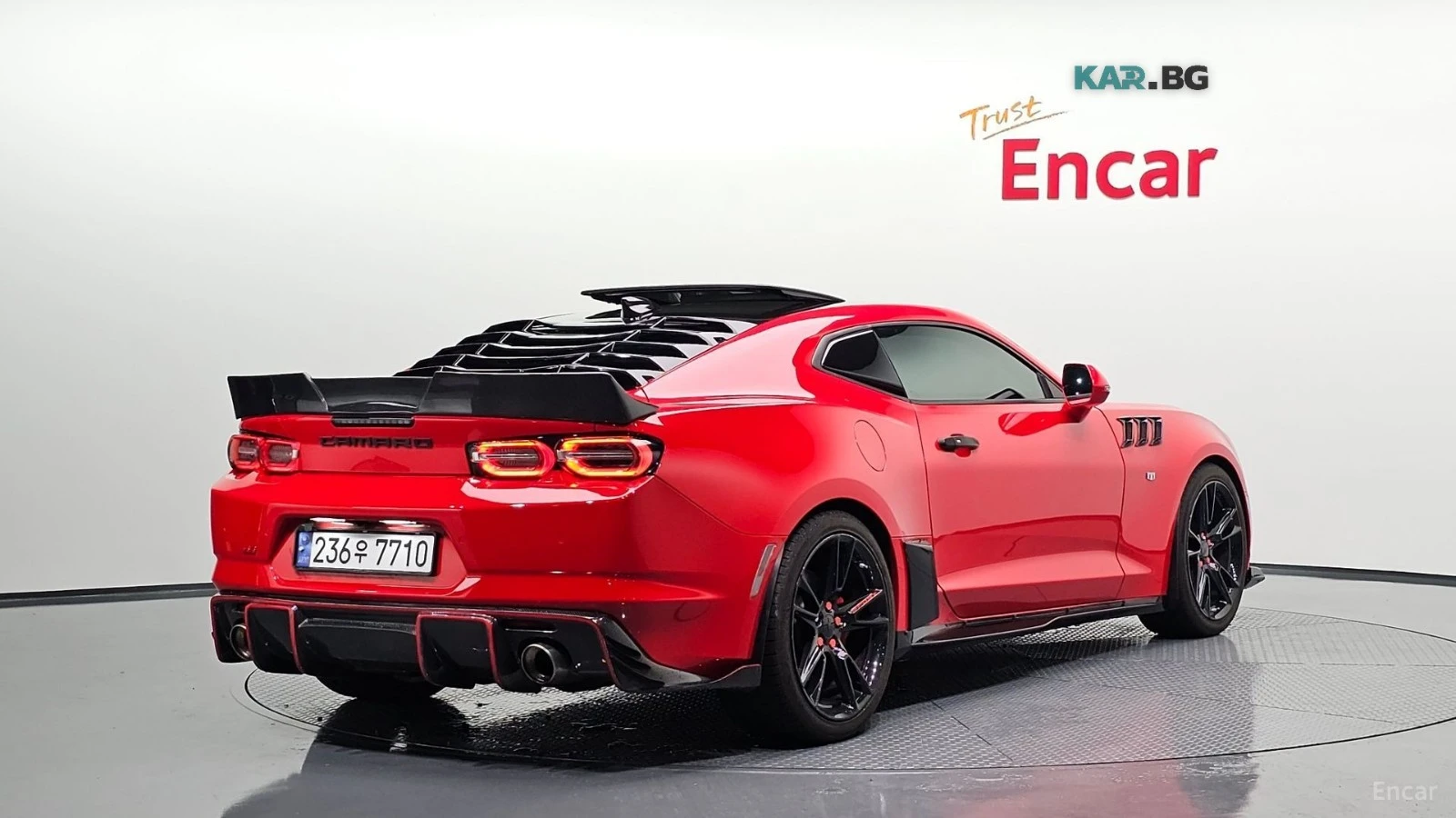 Chevrolet Camaro SS* 6.2* V8* BOSE* ПОДГРЕВ* ОБДУХВАНЕ* ХЕДЪП* , снимка 3 - Автомобили и джипове - 55749505