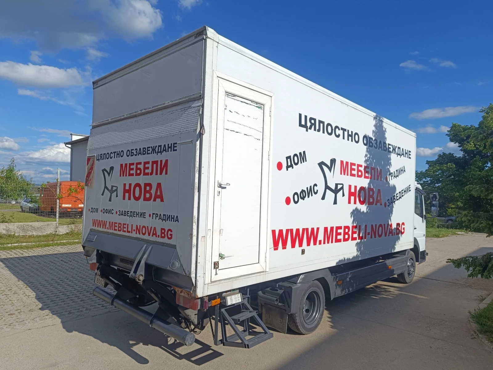 Mercedes-Benz Atego Atego 815 bord , снимка 4 - Камиони - 54599149
