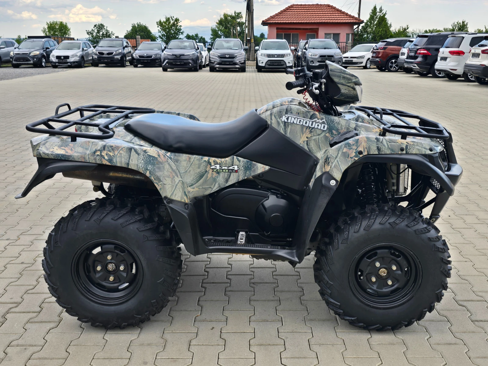 Suzuki KingQuad 750ie, 4x4, Нови гуми, Перфектен!, снимка 2 - Мотоциклети и мототехника - 55472344