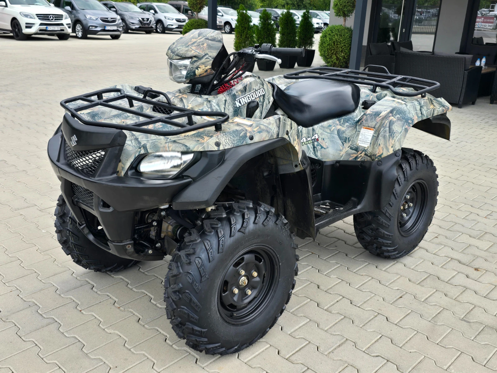 Suzuki KingQuad 750ie, 4x4, Нови гуми, Перфектен!, снимка 6 - Мотоциклети и мототехника - 55472344