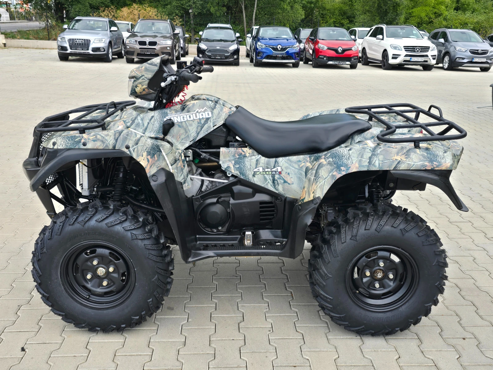 Suzuki KingQuad 750ie, 4x4, Нови гуми, Перфектен!, снимка 5 - Мотоциклети и мототехника - 55472344