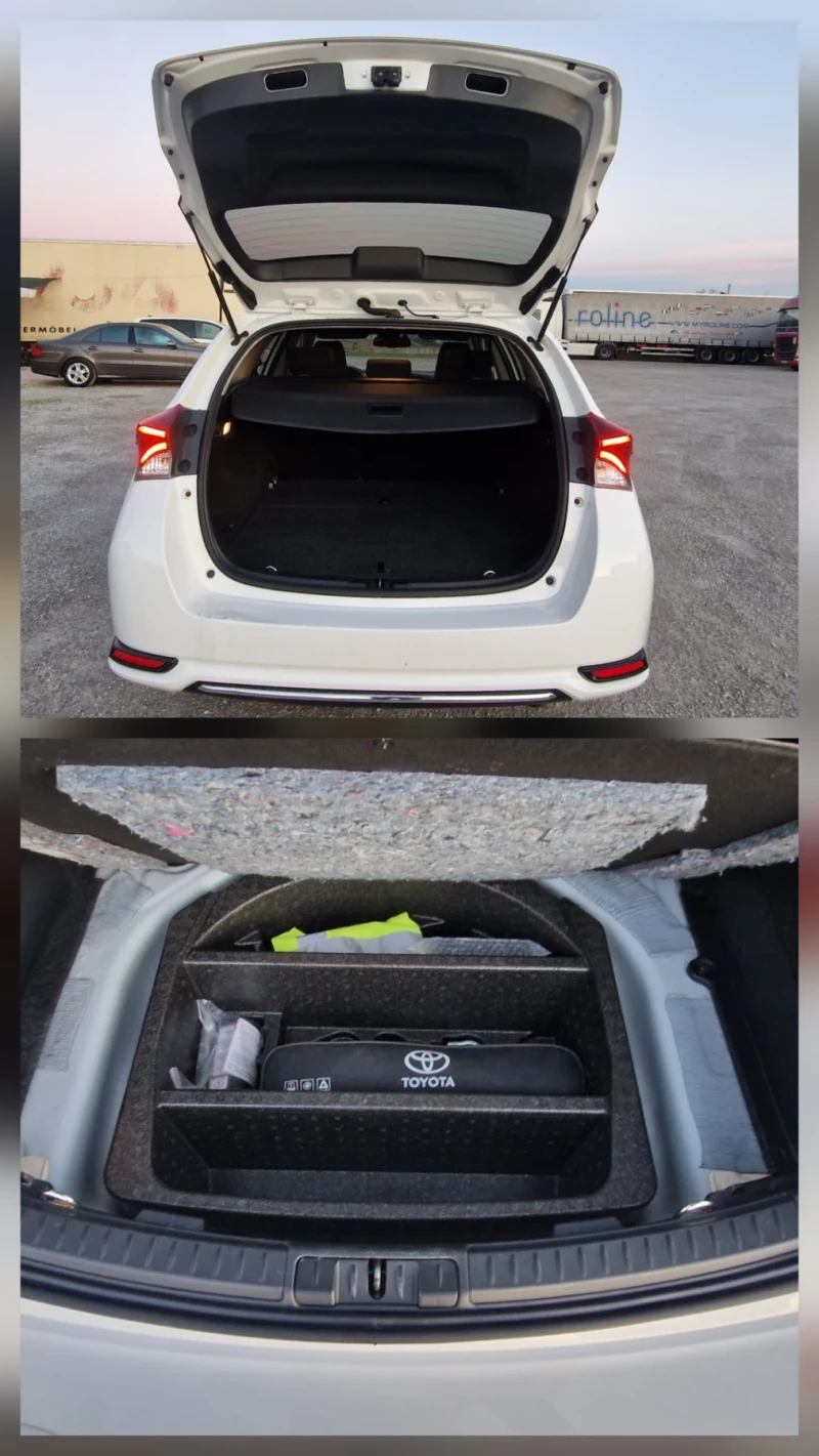 Toyota Auris 1.2 i 116 к.с. EU - 6, снимка 17 - Автомобили и джипове - 52939513