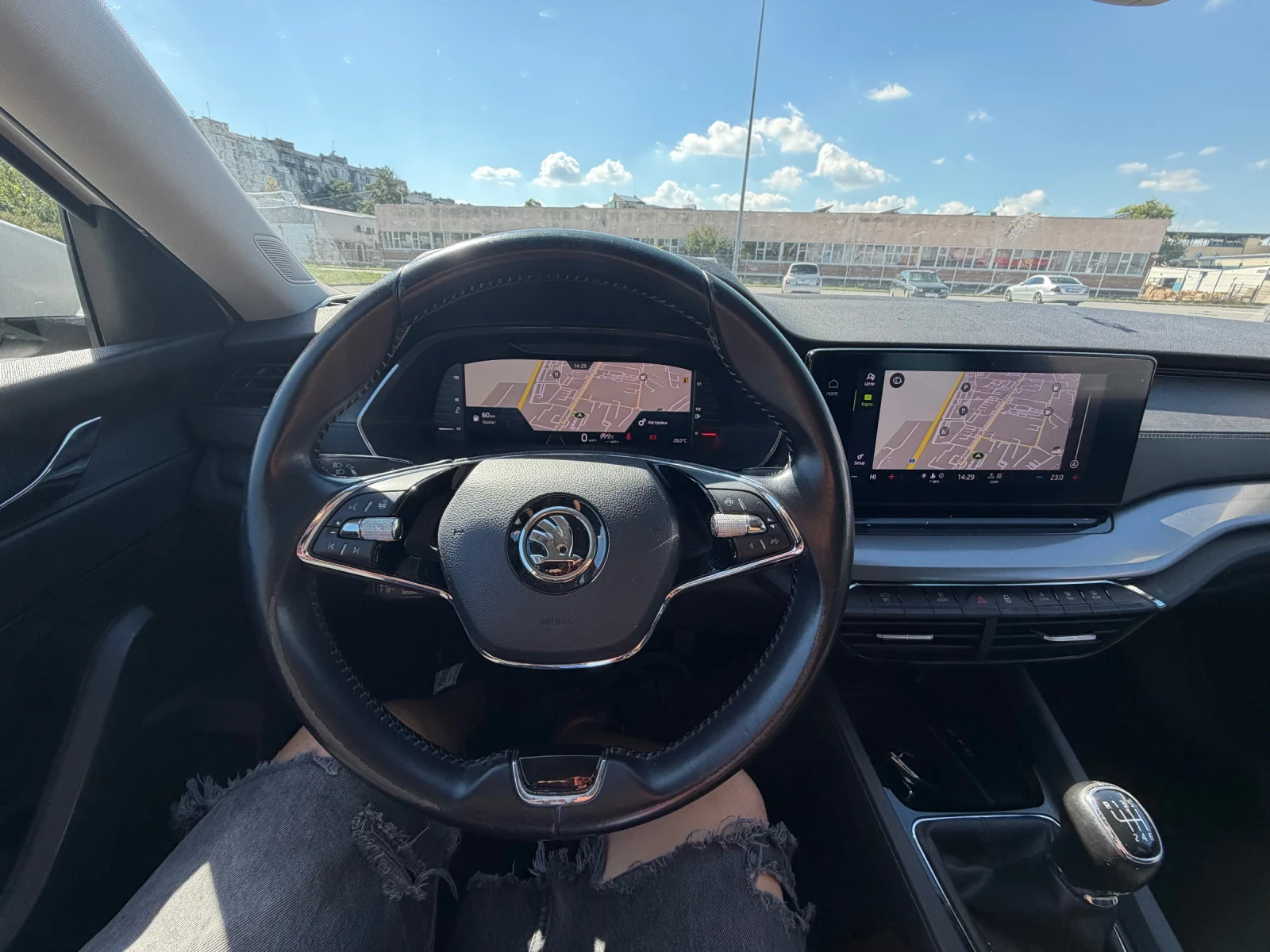 Skoda Octavia 2.0D* Ръчка* LED* Digital, снимка 13 - Автомобили и джипове - 53785983