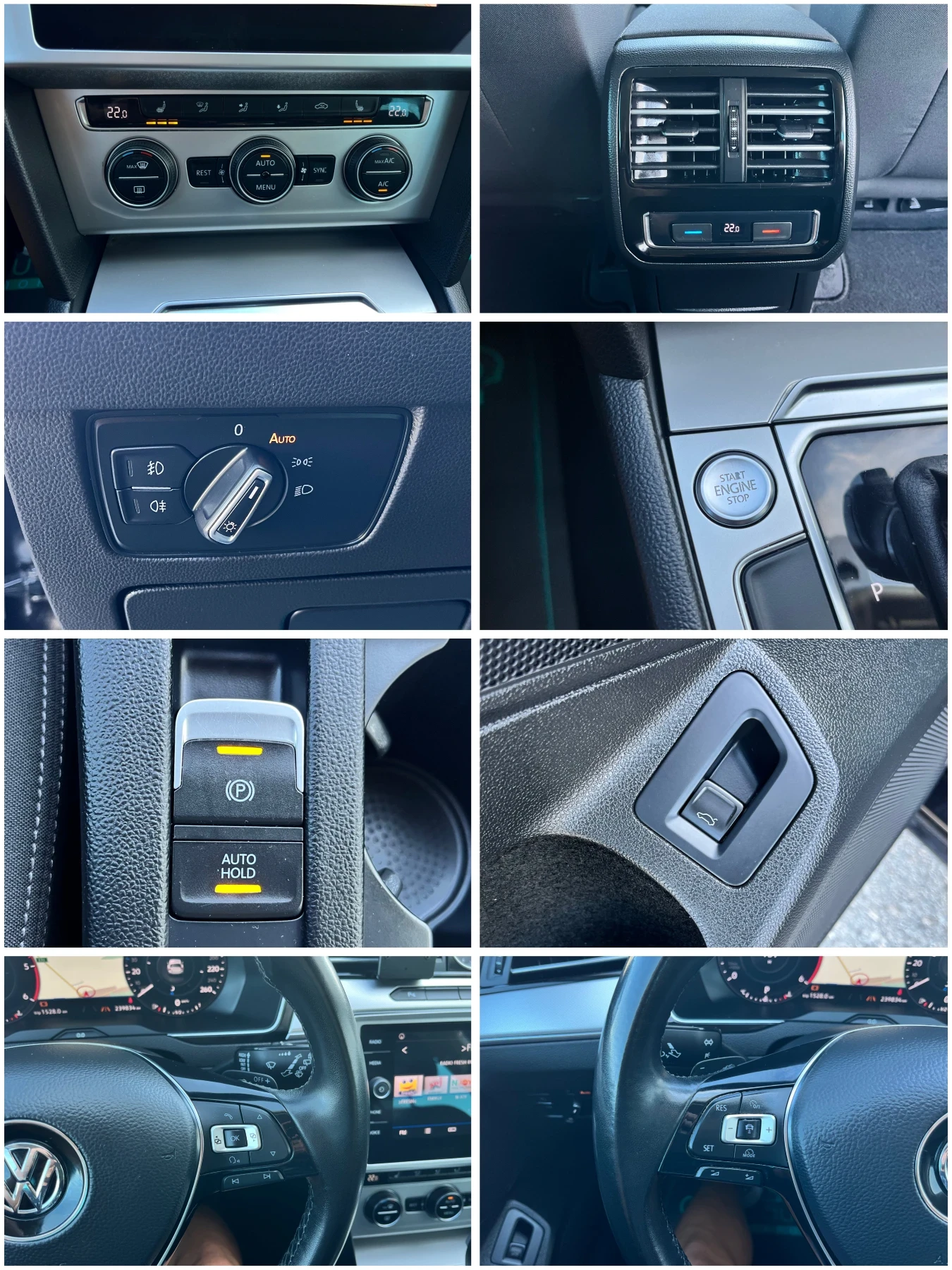 VW Passat 2, 0TDI-150k.c/DIGITAL/LED/КАМЕРА/CARPLAY/КАМЕРА!!, снимка 15 - Автомобили и джипове - 54971994