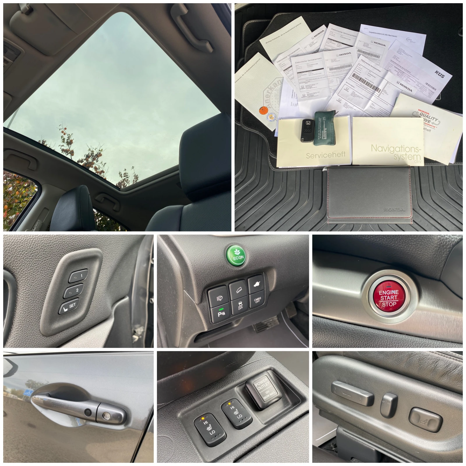 Honda Cr-v Executive* Pano* Key GO* 93386KM!*  | Mobile.bg   16