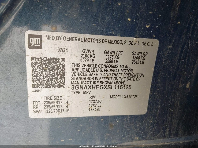 Chevrolet Equinox 1.5l Fwd Lt, снимка 9 - Автомобили и джипове - 54432784