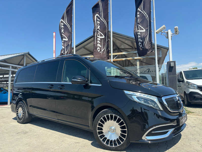 Mercedes-Benz V 300 EXTRALONG#MAYBACH#AIRMATIC#2022г#8МЕСТА, снимка 2 - Бусове и автобуси - 46637980