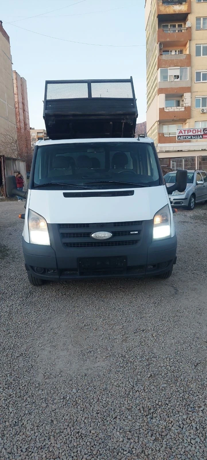 Ford Transit 2.4 tdci тристранен клима, снимка 1 - Бусове и автобуси - 44200362