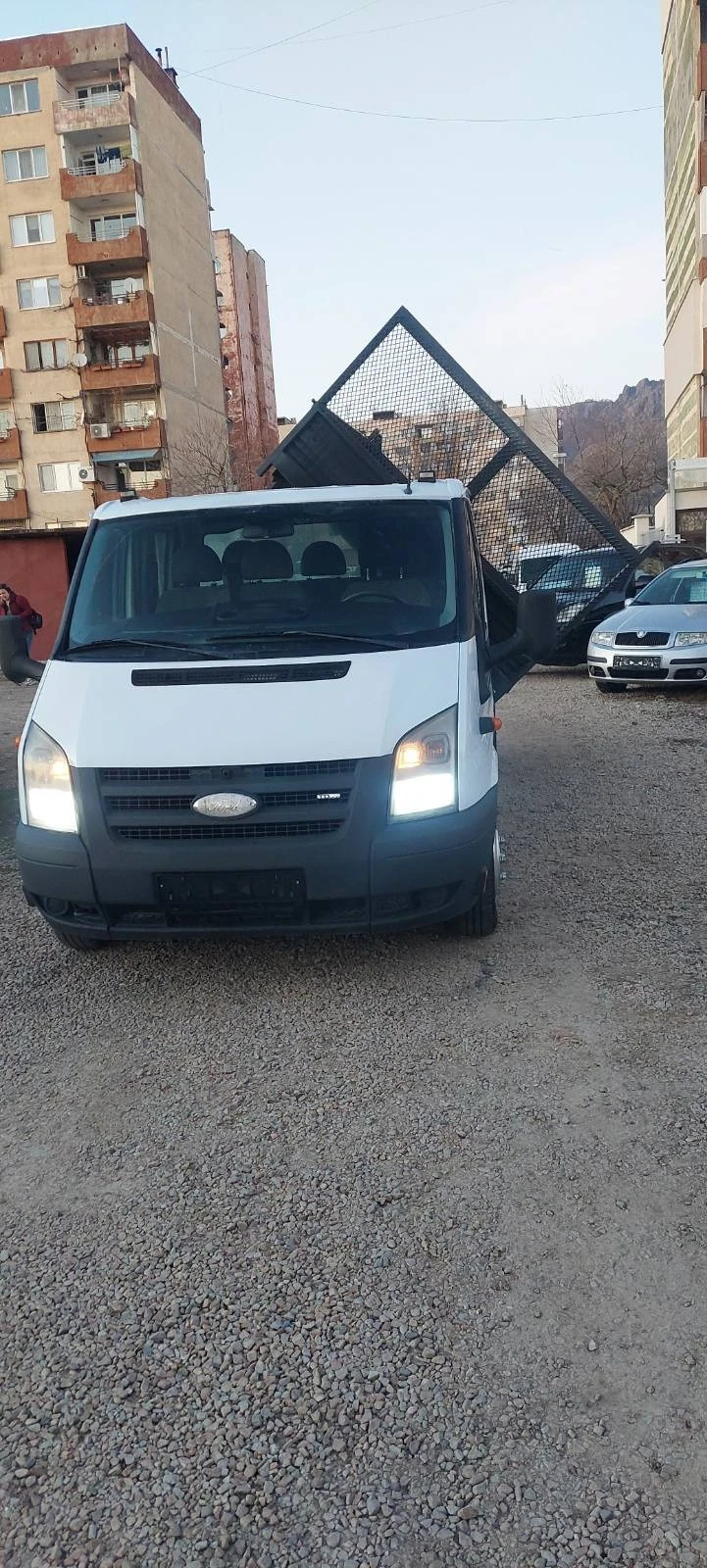 Ford Transit 2.4 tdci тристранен клима, снимка 4 - Бусове и автобуси - 44200362