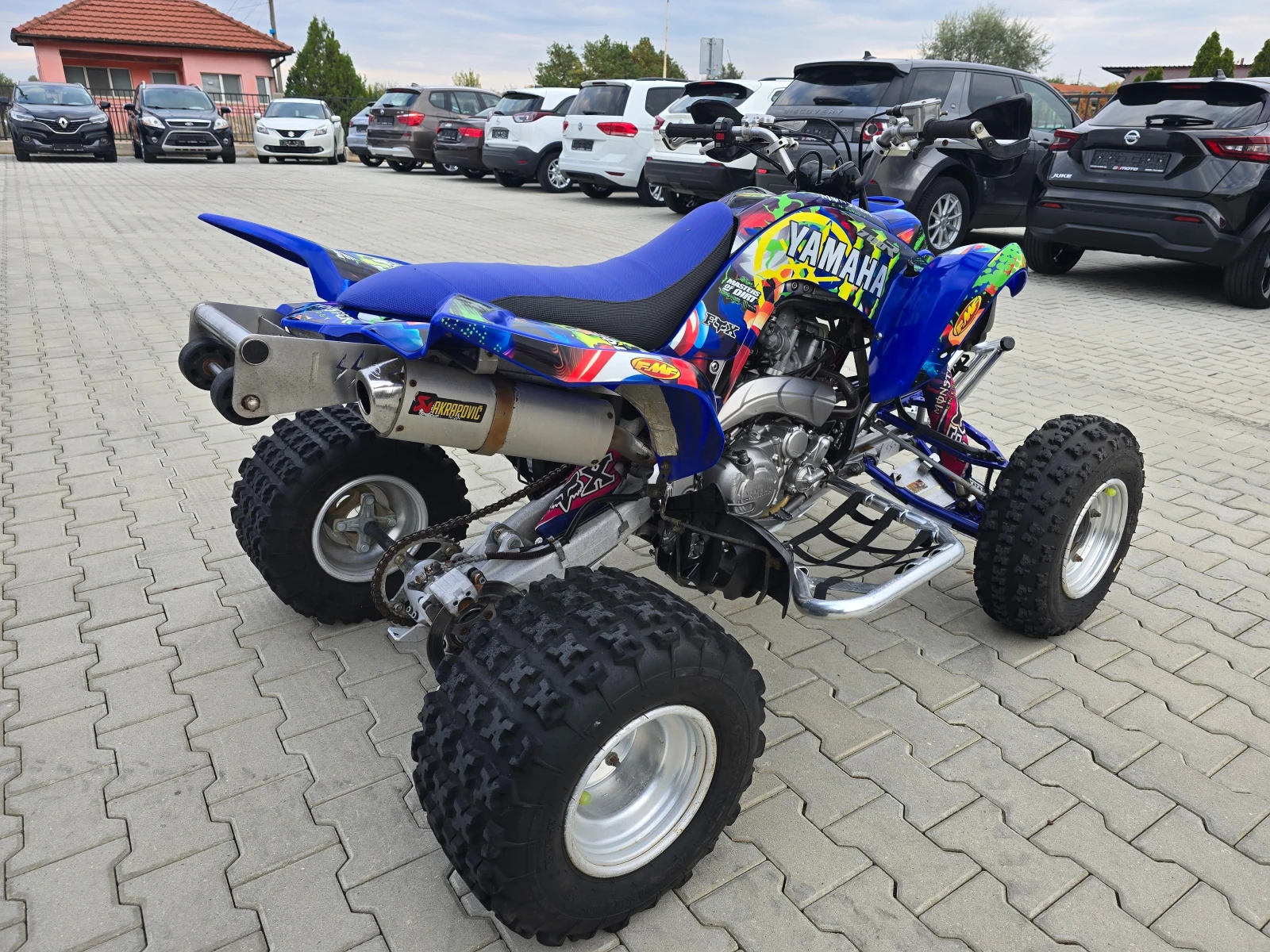 Yamaha Raptor 700ie, FMF-генерация, FOX! - изображение 3