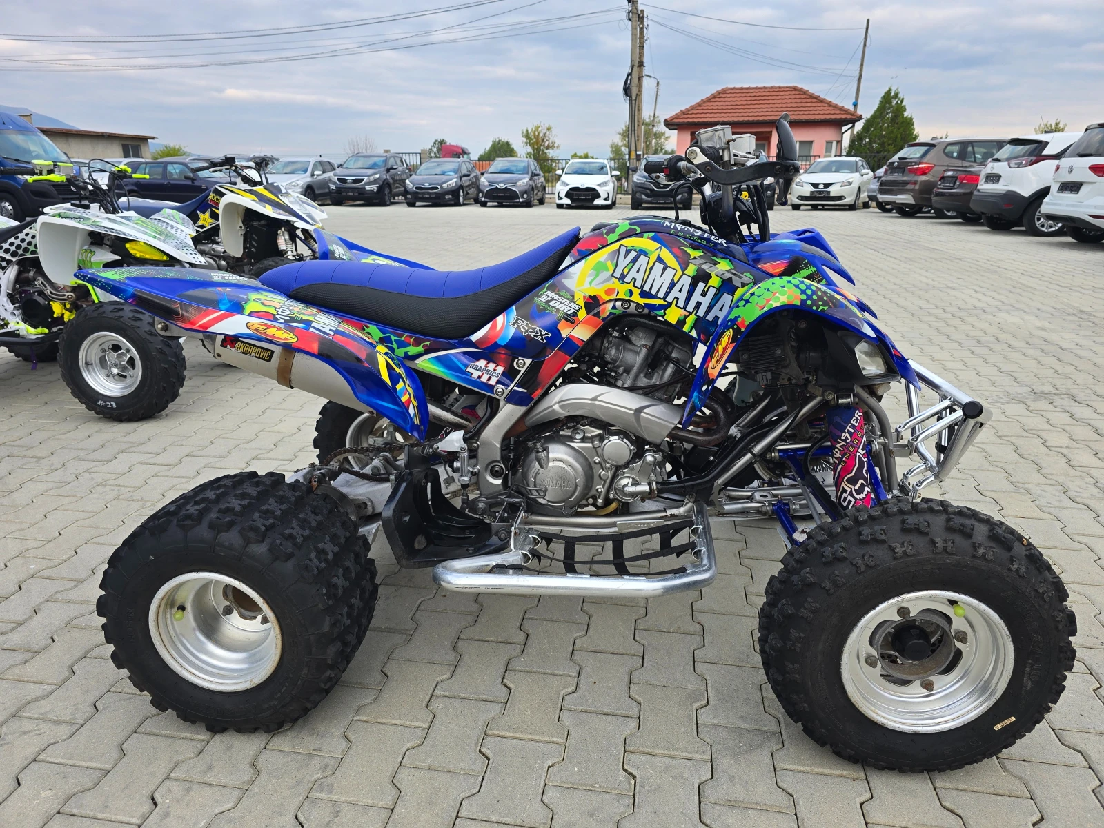 Yamaha Raptor 700ie, FMF-генерация, FOX! - изображение 2