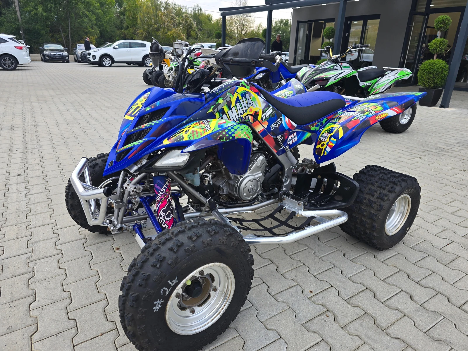 Yamaha Raptor 700ie, FMF-генерация, FOX! - изображение 8
