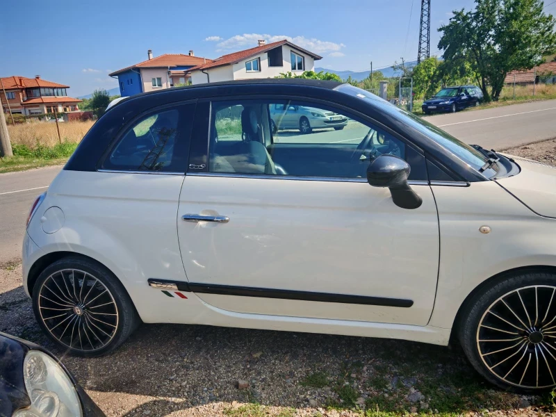 Fiat 500 1.2 cabrio, снимка 4 - Автомобили и джипове - 46850566