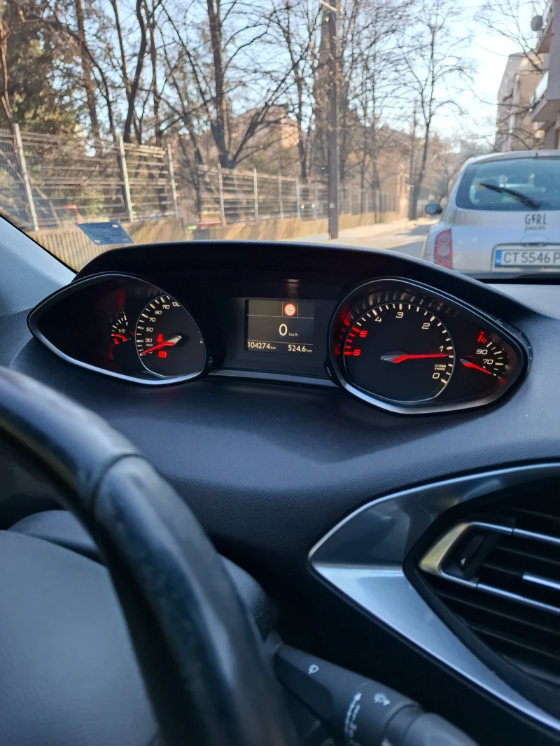 Peugeot 308 1.6хди 120кс, снимка 11 - Автомобили и джипове - 48510510