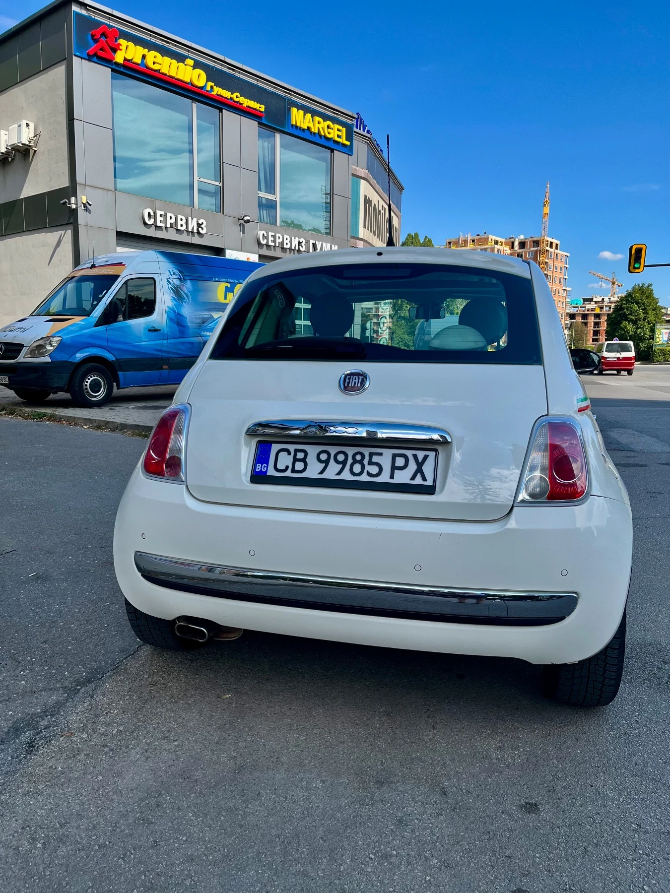 Fiat 500 1.4 100 к.с ТОП СЪСТОЯНИЕ - изображение 5