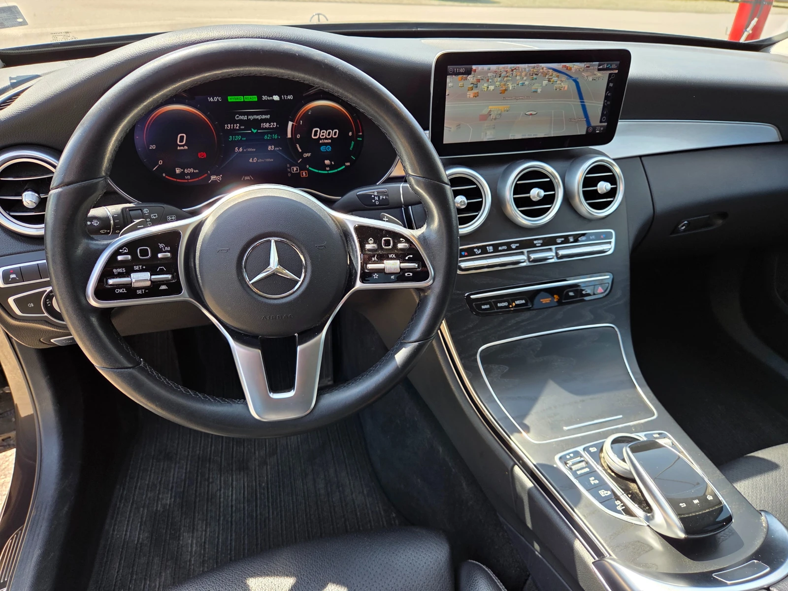 Mercedes-Benz C 300 Plug-in hybrid 4matic, снимка 13 - Автомобили и джипове - 54355727