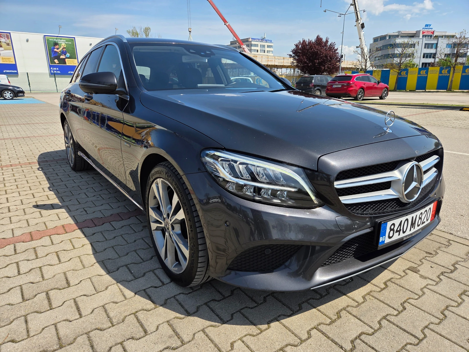 Mercedes-Benz C 300 Plug-in hybrid 4matic, снимка 7 - Автомобили и джипове - 54355727