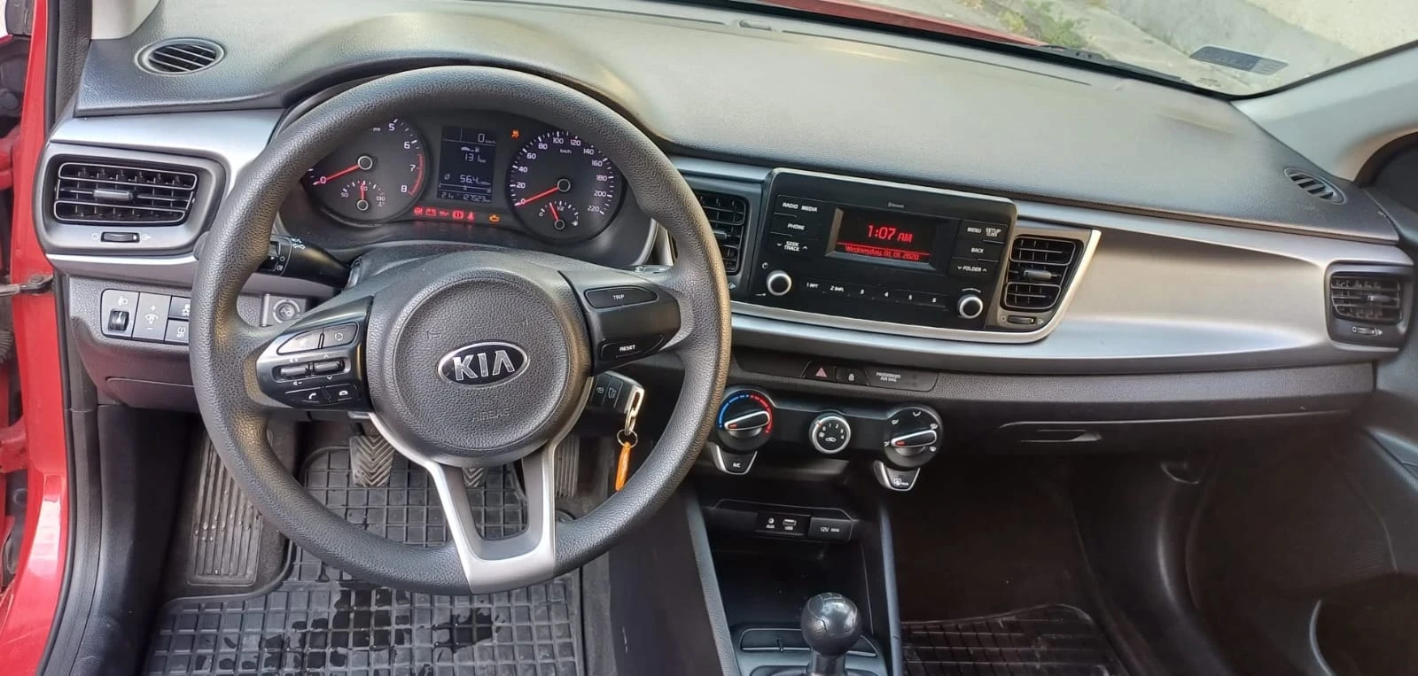 Kia Rio 1.25 MPI  Газ/Бензин, снимка 11 - Автомобили и джипове - 55006051