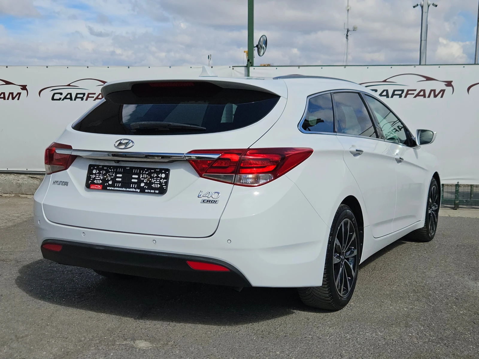Hyundai I40 1.7CRDI/156000km/7ск/LED/КСЕНОН/NAVI/БЛУТУТ/EURO 6, снимка 3 - Автомобили и джипове - 56196530