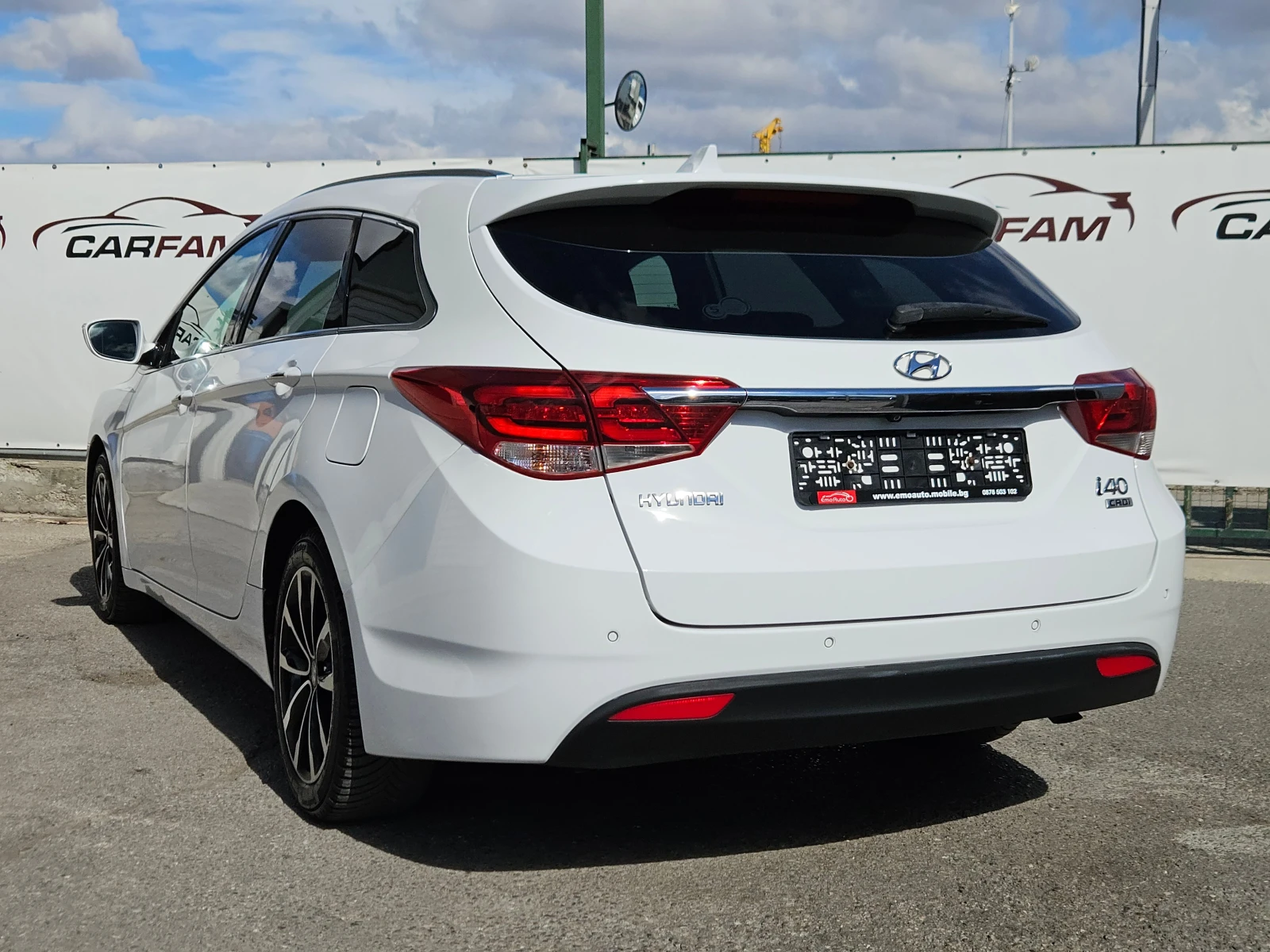 Hyundai I40 1.7CRDI/156000km/7ск/LED/КСЕНОН/NAVI/БЛУТУТ/EURO 6, снимка 5 - Автомобили и джипове - 56196530