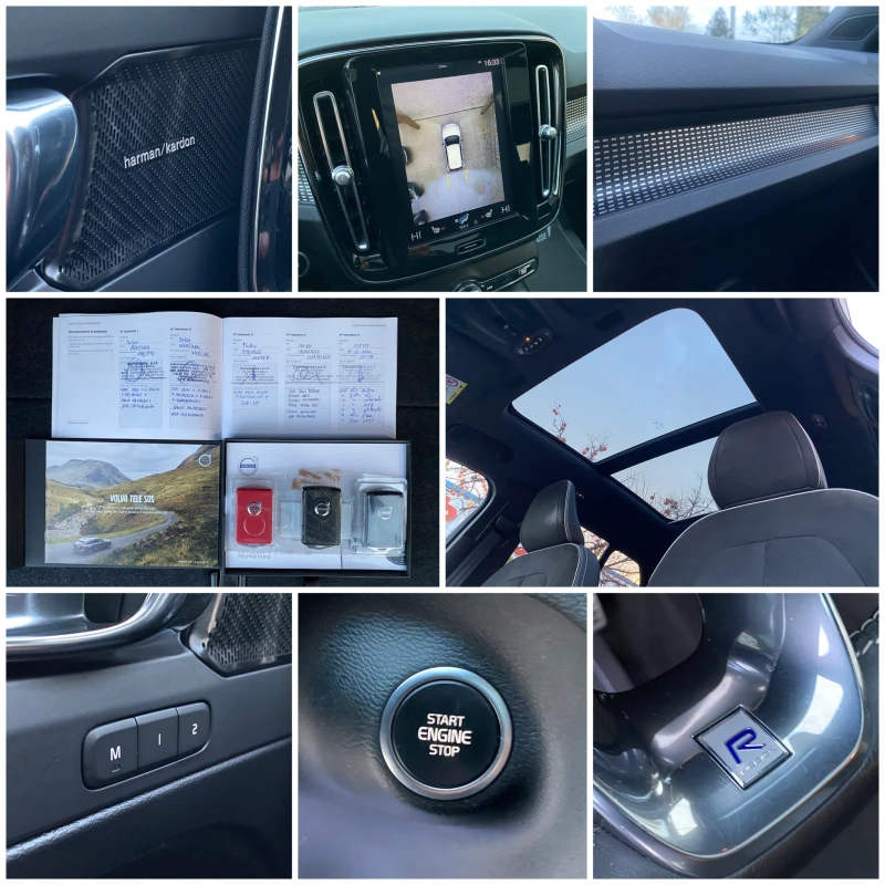 Volvo XC40 R-Design* 190кс.* 4х4* FULL* , снимка 16 - Автомобили и джипове - 52562245