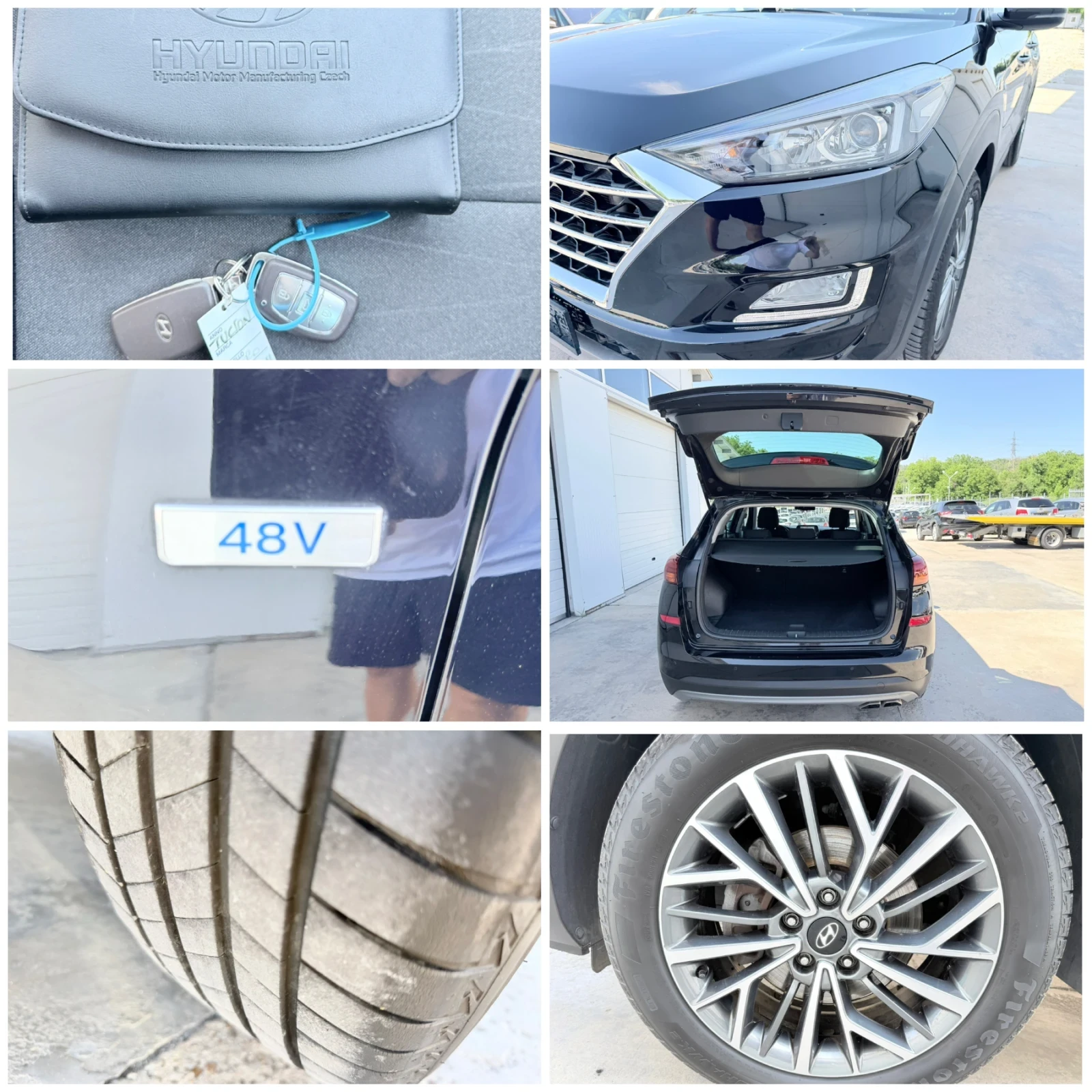 Hyundai Tucson 1.6CRDI 136k.c Mild Hybrid 48v EURO 6D, снимка 10 - Автомобили и джипове - 54921090