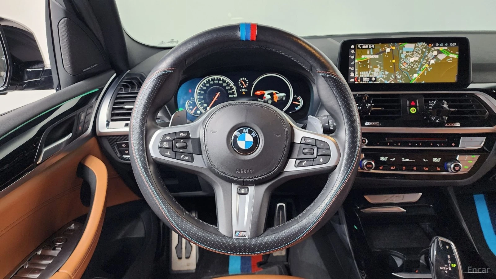 BMW X3 MPACK* ПОДГРЕВ* КАМЕРА* ДИСТРОНИК* HEADUP, снимка 12 - Автомобили и джипове - 55424259