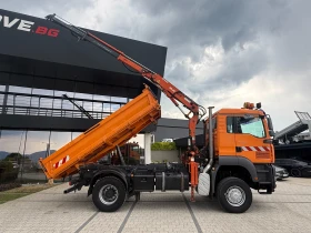 Man Tga 18.310 4х4 Самосвал с кран 4.20м. Климатик, снимка 2
