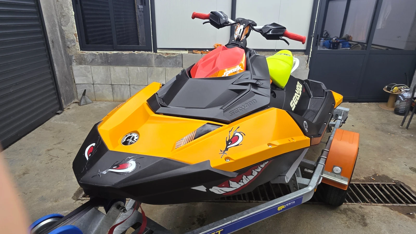 Джет Bombardier Sea Doo Spark trixx, снимка 5 - Воден транспорт - 54317933