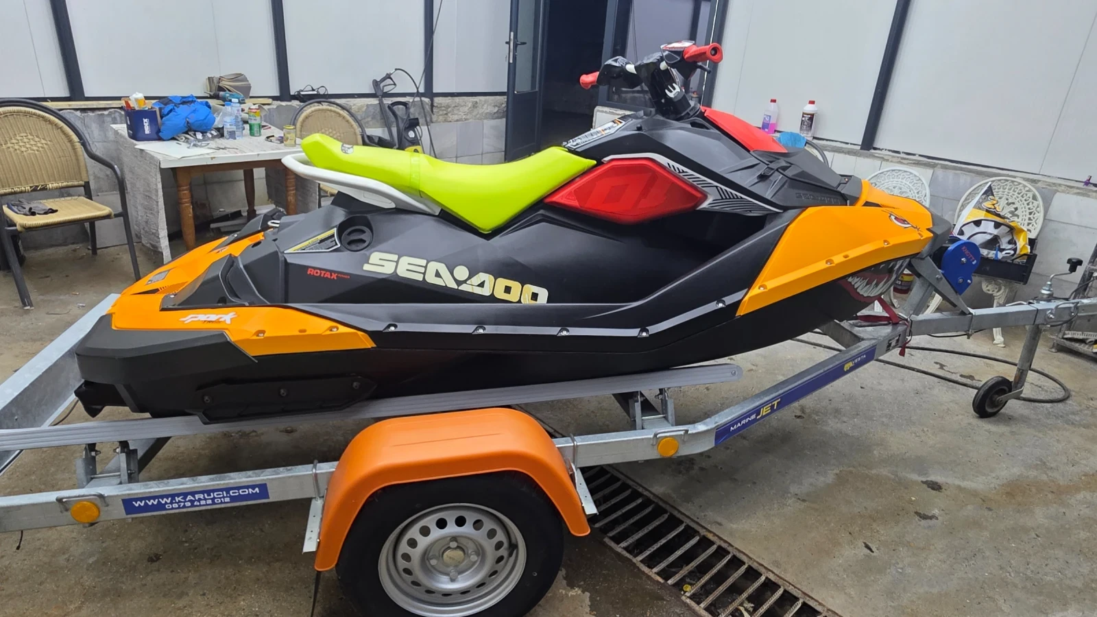 Джет Bombardier Sea Doo Spark trixx, снимка 7 - Воден транспорт - 54317933