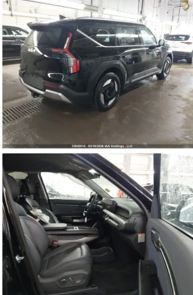 Kia EV9 4х4, ударен във вратите, колата е в движение, снимка 1