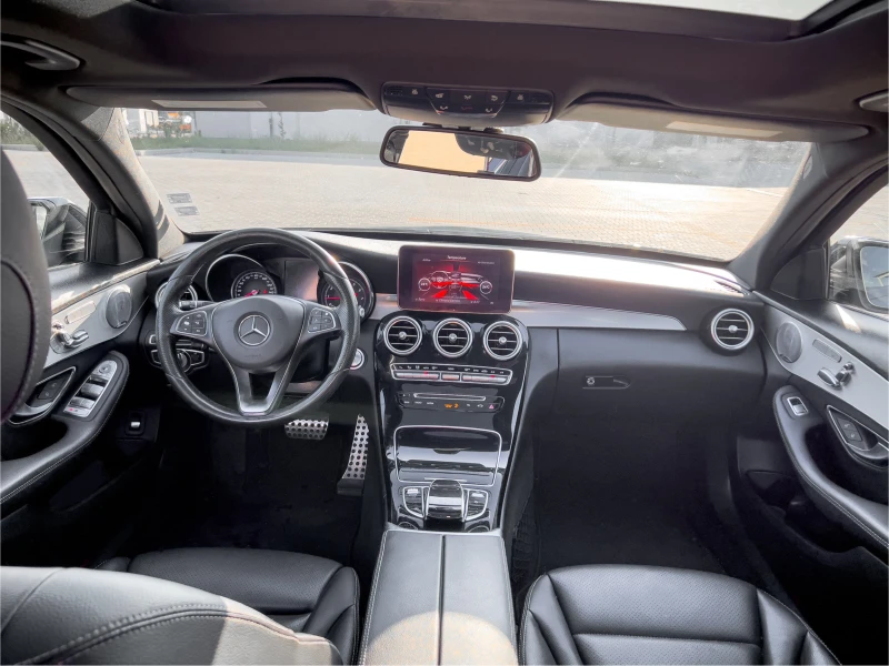 Mercedes-Benz C 300 | 9G | Burmester | 4-Matic | Keyless, снимка 13 - Автомобили и джипове - 51400873