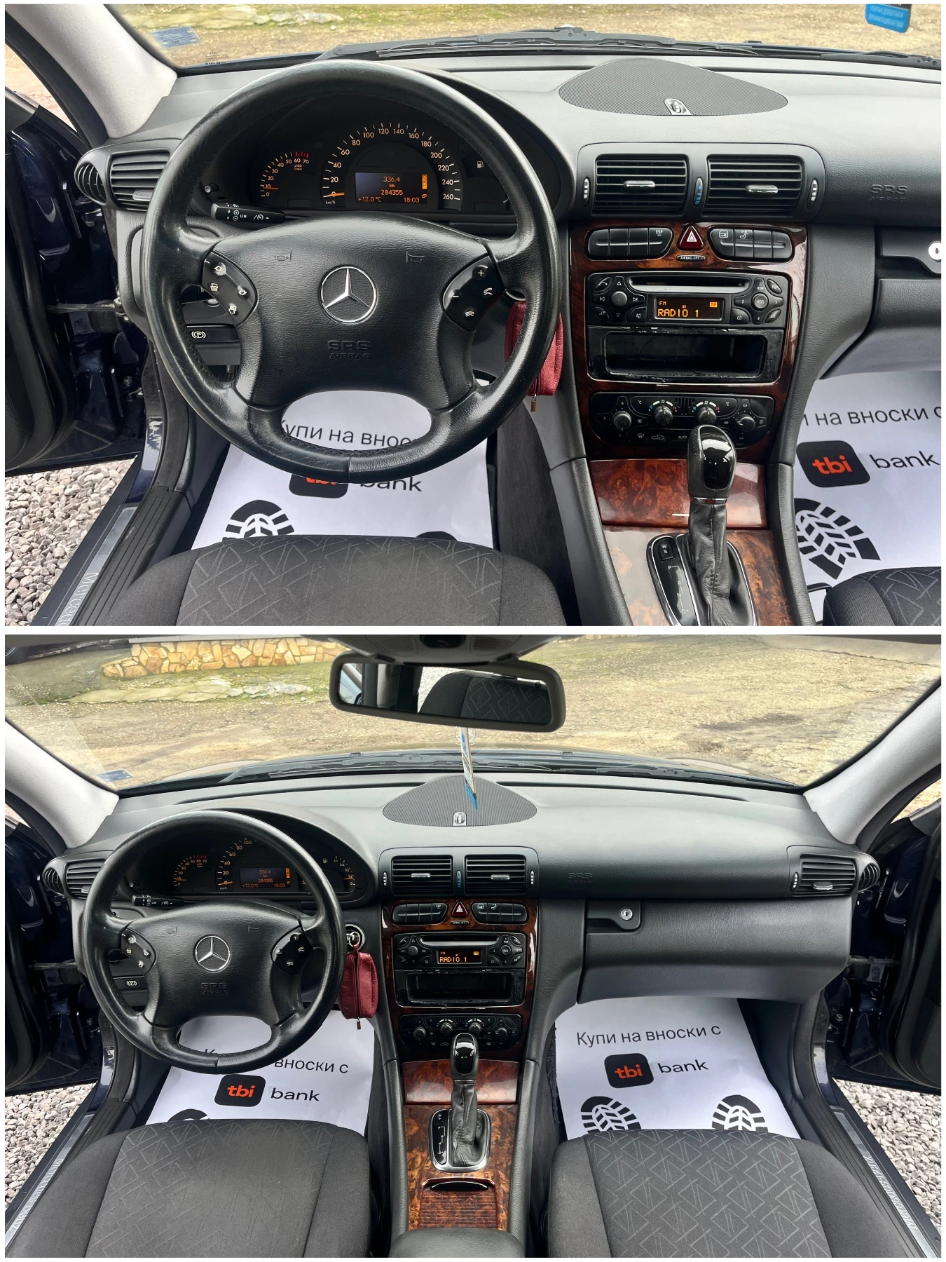 Mercedes-Benz C 200 2, 0i-163k.c/KOMPRESSOR/АВТОМАТИК/ОБСЛУЖЕН!!! - изображение 9