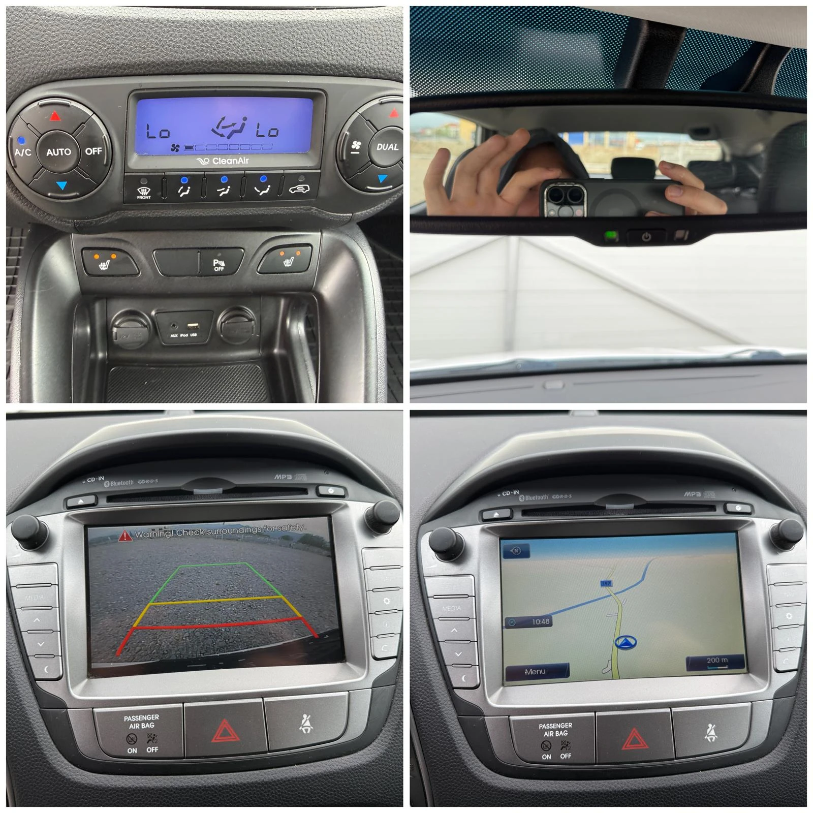 Hyundai IX35 1.7 CRDI Facelift/Navi/Kamera/Keyless/Лизинг, снимка 14 - Автомобили и джипове - 54216235