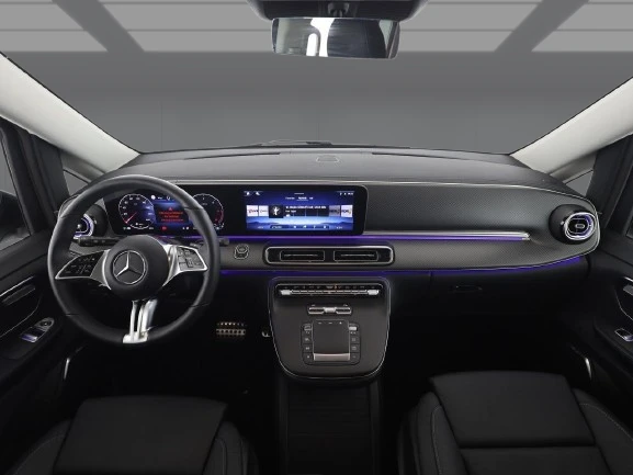 Mercedes-Benz V 250 d Long 4Matic = AMG Line = Night Package  | Mobile.bg   12