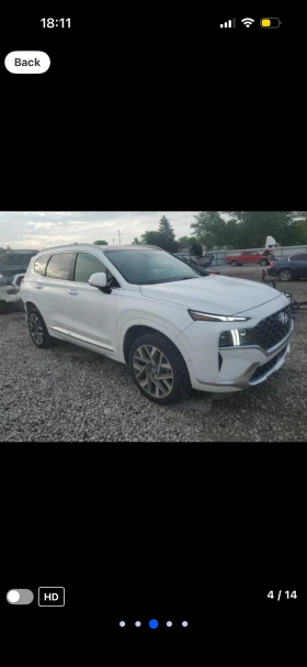 ����� �� �������� �� Hyundai Santa fe 2.5 Turbo Caligraphy 