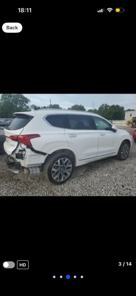 ����� �� �������� �� Hyundai Santa fe 2.5 Turbo Caligraphy 